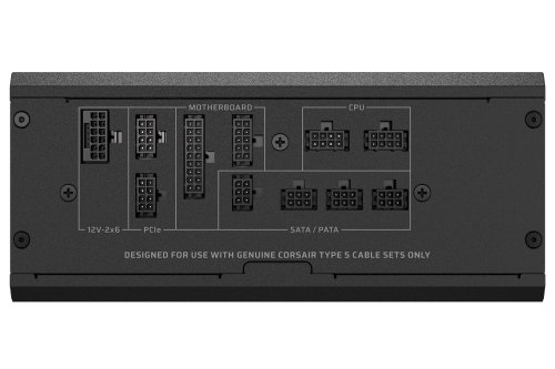 FUENTE ALIMENT. CORSAIR ICUE LINK HX1200I SHIFT 1200 WATT 80+ PLATINUM FULL MODULAR PCIE 5.1 ATX 3.1 CP-9020267-EU - Imagen 5