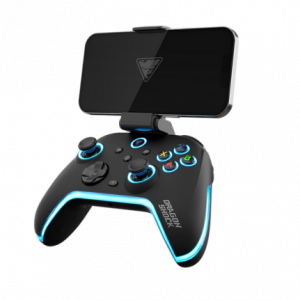Dragonshock Aurora Plus Negro Bluetooth/RF/USB Gamepad Analógico/Digital Android, PC, Playstation 3, iOS