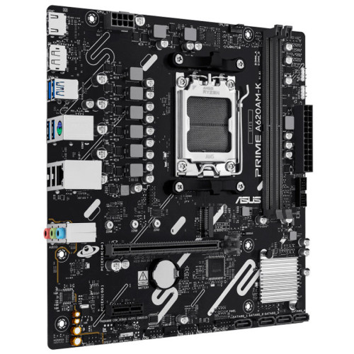 PLACA ASUS PRIME A620AM-K,AMD,AM5,A620A,2DDR5,128GB,DP+HDMI,GBLAN,4SATA6+M.2,GBLAN,5USB3.2,MATX - Imagen 2