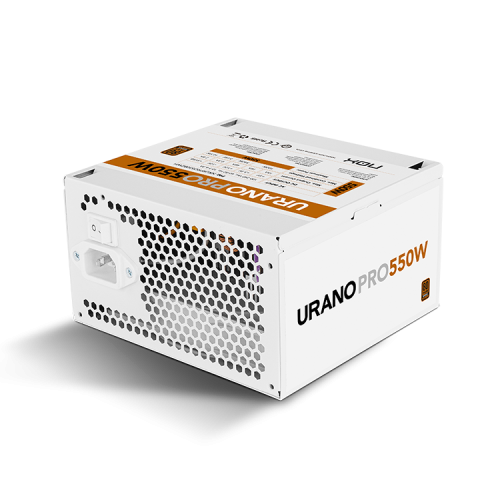 NOX Urano PRO White 550W Bronze unidad de fuente de alimentación ATX Blanco - Imagen 2