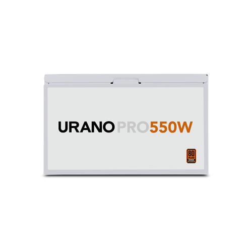 NOX Urano PRO White 550W Bronze unidad de fuente de alimentación ATX Blanco - Imagen 7