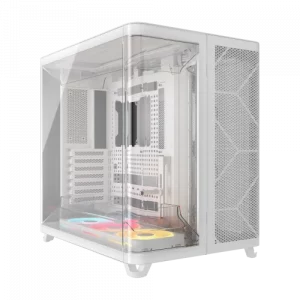 Corsair AIR 5400 LX-R RGB iCUE LINK Midi Tower Blanco