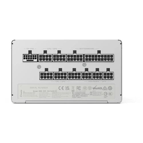 FRACTAL DESIGN FUENTE DE ALIMENTACION ION 3 80+ GOLD BLANCA (FD-P-IA3G-101) - Imagen 3