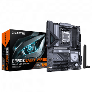 PLACA GIGABYTE B650E EAGLE WF6E,AMD,AM5,B650E,4DDR5,256GB,HDMI+DP,4SATA3+3M.2,GBLAN+WIFI6E+BT5.3,4USB3.2+2TYPE-C,ATX