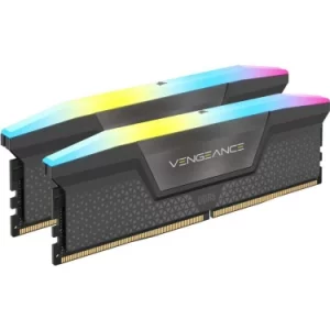 MEMORIA CORSAIR DDR5 16GB 2X8GB PC6000 VENGEANCE RGB CMH16GX5M2E6000Z36