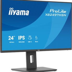 IIYAMA MONITOR 23,8" IPS, 4-SIDE SLIM BEZEL 1920X1080, 100HZ