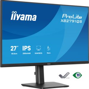 MONITOR IIYAMA 27" IPS, 4-SIDE SLIM BEZEL 2560X1440 75HZ