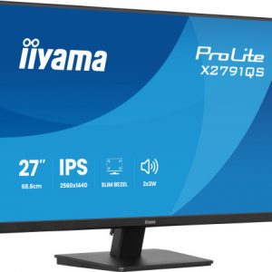 MONITOR IIYAMA 27" IPS, 4-SIDE SLIM BEZEL 2560x1440 75HZ
