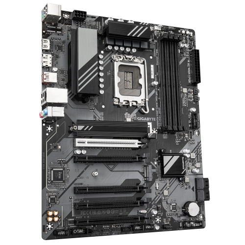 GIGABYTE B760 DS3H GEN5 Placa Base – Compatible con procesadores Intel Core 14ª generación, VRM digital de 8+2+1 fases, hasta 5600 MHz DDR5, 2 x M.2 PCIe 4.0, LAN 1 GbE, USB 3.2 Gen 2x2 - Imagen 3