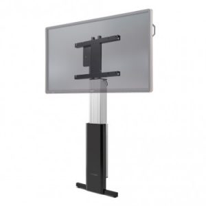 CTOUCH 10080250 soporte de pie para pantalla plana 2,18 m (86") Soporte de suelo con ruedas para pantalla plana Aluminio, Negro